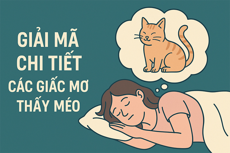 Mơ Thấy Mèo Là Điềm Gì? Giải Mã Giấc Mơ Thấy Mèo Chi Tiết Nhất 6 Giải mã các giấc mơ thấy mèo chi tiết nhất